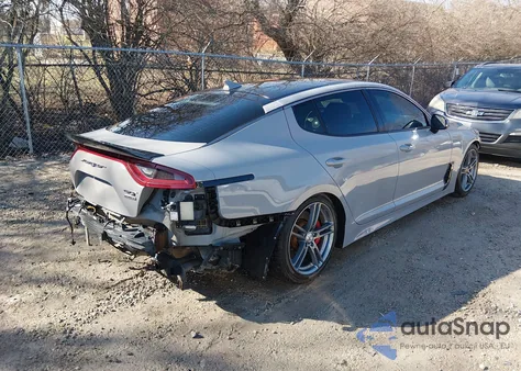 2019 Kia Stinger Gt2 from USA, damaged, VIN KNAE55LC5K6045636